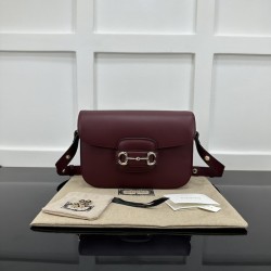 Replica Gucci Horsebit 1955 small shoulder bag smooth leather