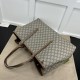 Gucci GG Emblem large tote bag brown ‎815212