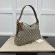 Replica Gucci GG Emblem medium shoulder bag brown ‎815216