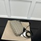 Replica Gucci GG Emblem small shoulder bag black ‎815218