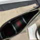 Replica Gucci GG Emblem small shoulder bag black ‎815218