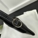 Replica Gucci GG Emblem super mini shoulder bag black ‎820696