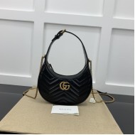 Replica Gucci GG Marmont mini shoulder bag black ‎699514