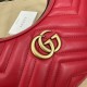 Replica Gucci GG Marmont mini shoulder bag red ‎699514