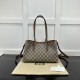 Replica Gucci GG Emblem small tote bag brown ‎815214