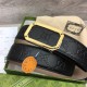 Gucci Signature Leather Belt Black