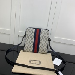 Replica Gucci Ophidia small messenger bag blue ‎547926