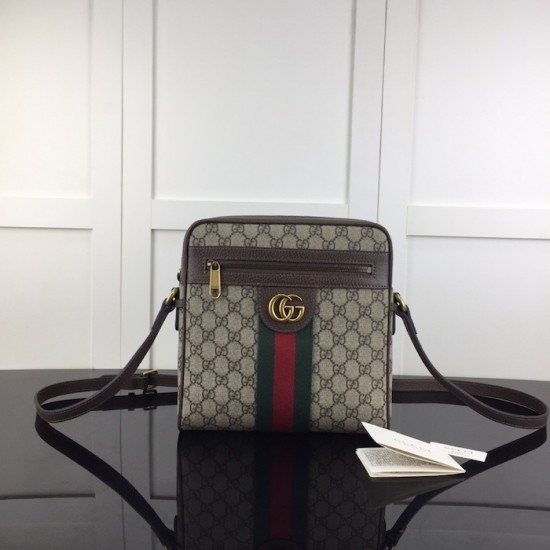 Replica Gucci Ophidia small messenger bag beige ‎547926