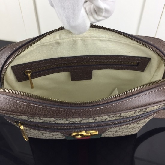 Replica Gucci Ophidia small messenger bag beige ‎547926