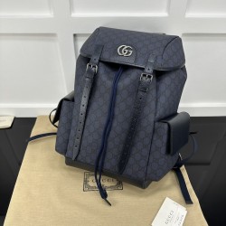 Replica Gucci Ophidia medium backpack ‎blue 598140