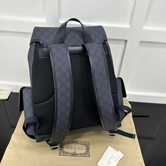 Replica Gucci Ophidia medium backpack ‎blue 598140