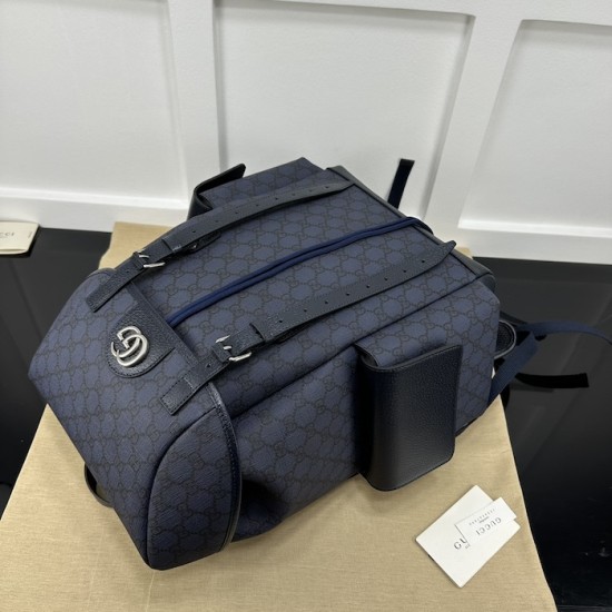 Replica Gucci Ophidia medium backpack ‎blue 598140