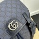 Replica Gucci Ophidia medium backpack ‎blue 598140