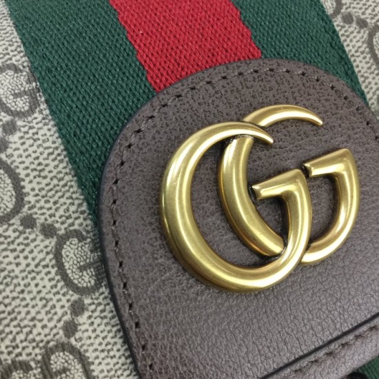 Replica Gucci GG Supreme canvas Ophidia medium backpack 598140