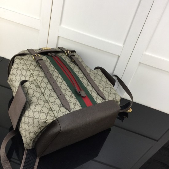 Replica Gucci GG Supreme canvas Ophidia medium backpack 598140