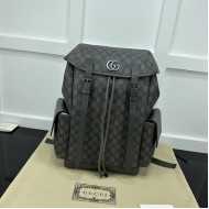 Replica Gucci Ophidia medium backpack grey 598140