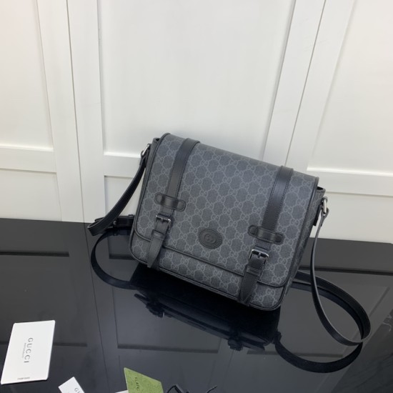 Replica Gucci Small messenger bag black ‎658542