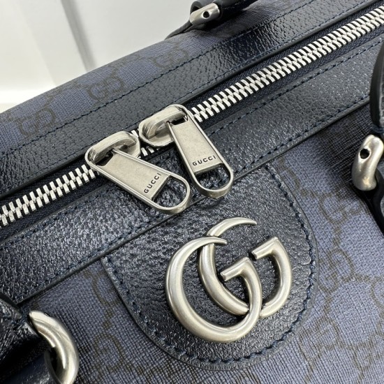 Replica Gucci Ophidia medium duffle bag Blue ‎724642