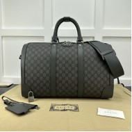 Replica Gucci Ophidia medium duffle bag Grey ‎724642