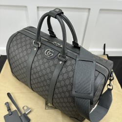 Replica Gucci Ophidia medium duffle bag Grey ‎724642