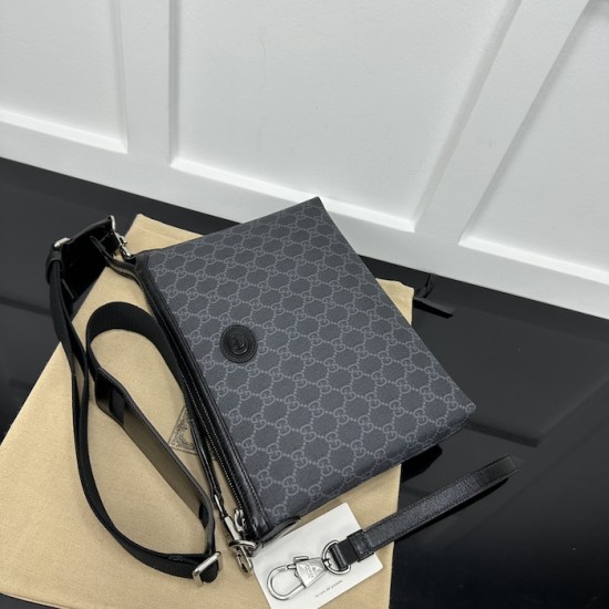 Replica Gucci Medium messenger bag black ‎726833