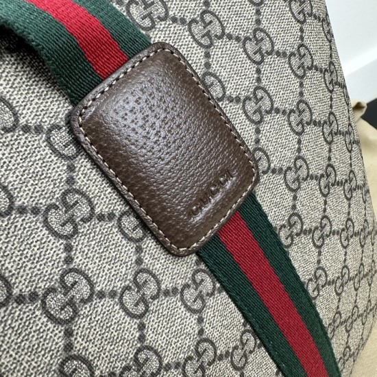 Replica Gucci Medium duffle bag with Web ‎758664