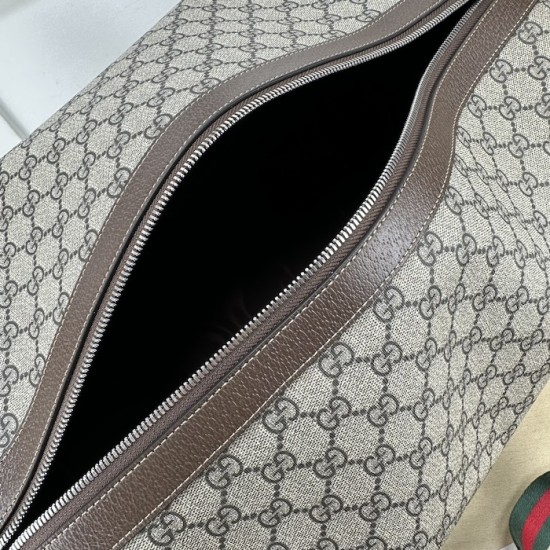 Replica Gucci Medium duffle bag with Web ‎758664