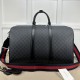 Replica Gucci Black GG Supreme canvas GG duffle bag ‎792075