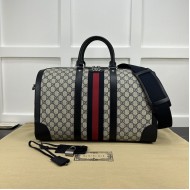 Replica Gucci Savoy medium duffle bag Blue ‎724642