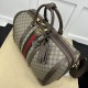 Replica Gucci Savoy medium duffle bag Brown ‎724642