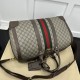 Replica Gucci Savoy medium duffle bag Brown ‎724642