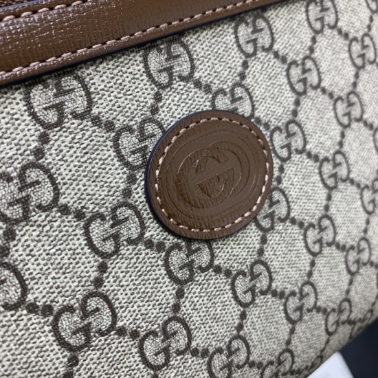 Replica Gucci GG Supreme small messenger bag ‎681021