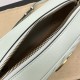 Replica Gucci GG Marmont small shoulder bag Green 447632