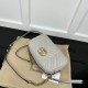 Replica Gucci GG Marmont small shoulder bag Grey 447632