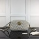 Replica Gucci GG Marmont small shoulder bag White 447632