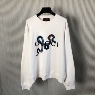 Gucci Printed cotton jersey T-shirt White