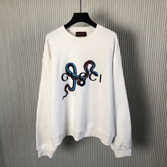 Gucci Printed cotton jersey T-shirt White