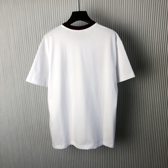 Gucci Printed medium cotton jersey T-shirt White