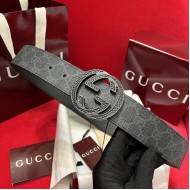 Gucci Reversible belt with Interlocking G buckle