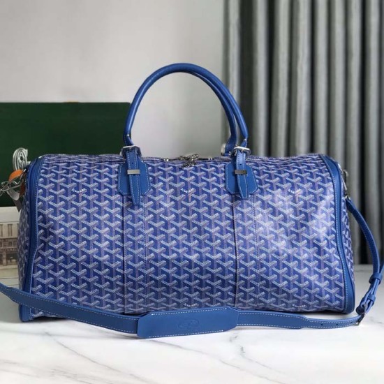 Replica Goyard Boston 50 Bag Blue