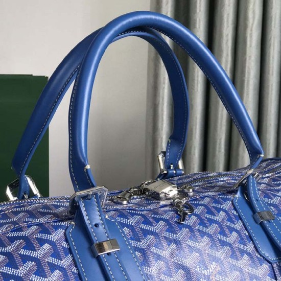 Replica Goyard Boston 50 Bag Blue