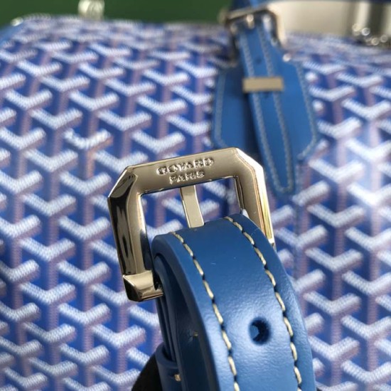 Replica Goyard Boston 50 Bag Blue