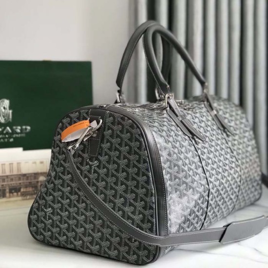 Replica Goyard Boston 50 Bag Grey