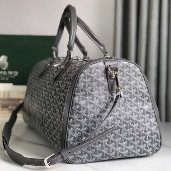 Goyard Boston 50 Bag Grey