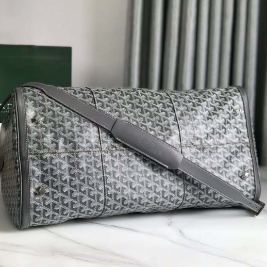 Goyard Boston 50 Bag Grey