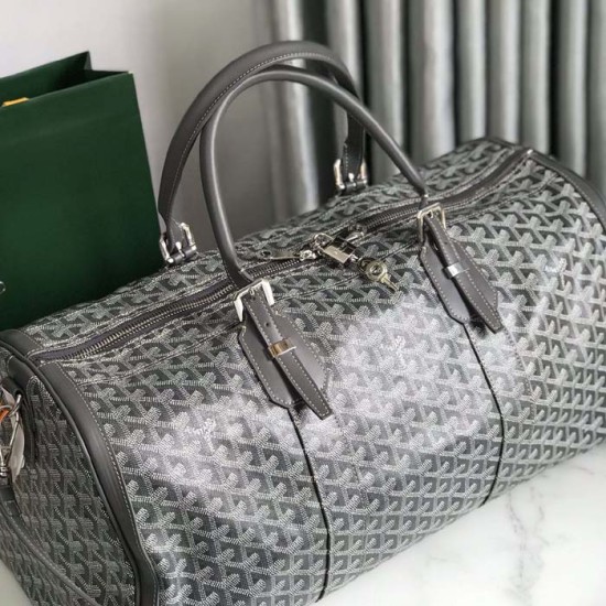 Replica Goyard Boston 50 Bag Grey