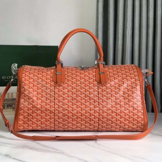 Replica Goyard Boston 50 Bag Orange