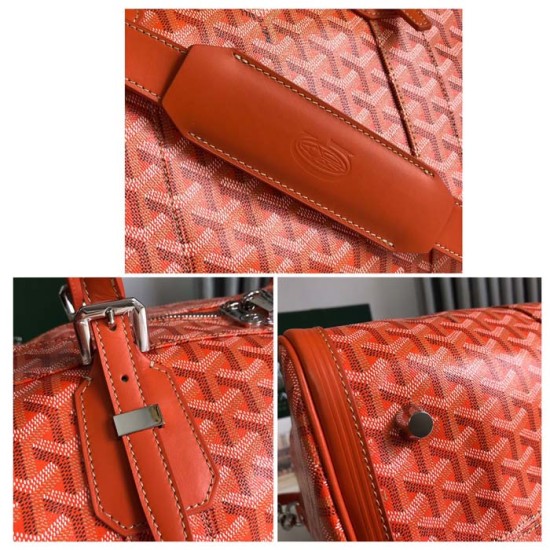 Goyard Boston 50 Bag Orange