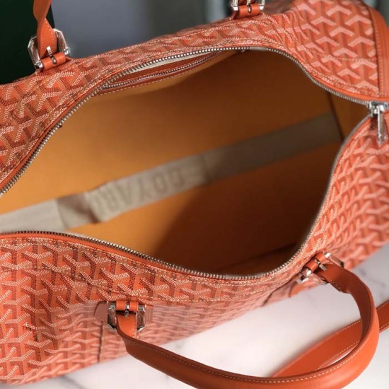 Replica Goyard Boston 50 Bag Orange