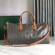 Goyard Boston 50 Bag Tan